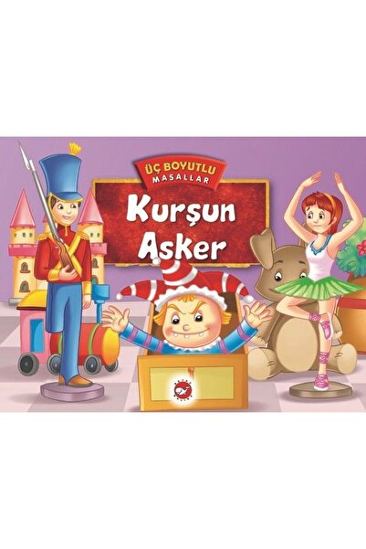 Beyaz Balina Yayınları Üç Boyutlu Masallar - Kurşun Asker (Ciltli)