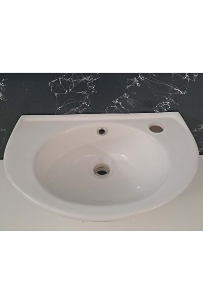PİRAMİT 28X45 OVAL LAVABO DELİKLİ PİRAMİT