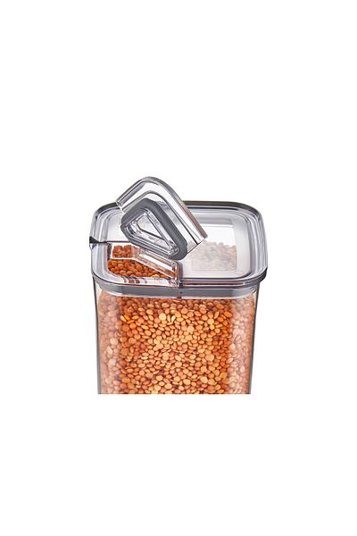 VİP AHMET Vip Ahmet 3 Pieces Practical Cover Food Storage Container (Dowry Set) 3 X 1700 ml
