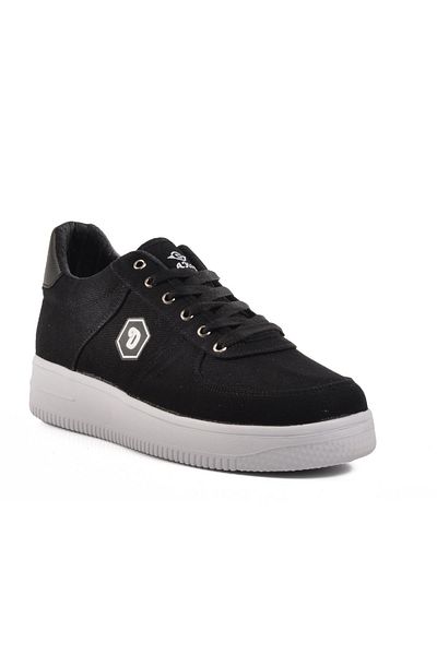 WALKWAY Black-White Men's Casual Shoes 123