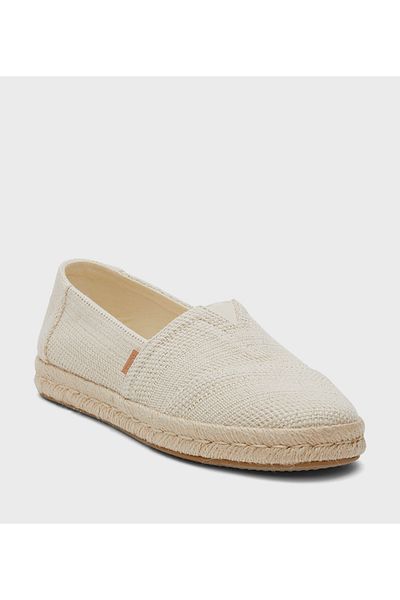 Toms Womens Toms Alpargata Rope 2.0 Textured Espadrilles Beige 7
