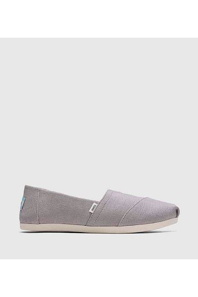 Toms Womens Toms Slip On Casual Sneakers Grey 7