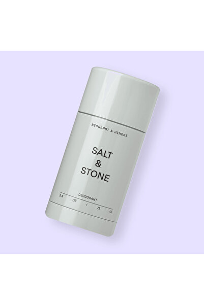 Salt & Stone Deodorant natural SALT & STONE cu Bergamot si Hinoki, 75g