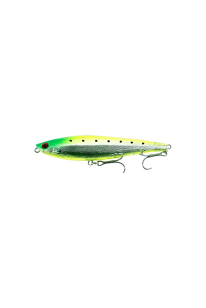 Fujin Big Dog-x 9.5 cm 13.5 gr Su Üstü Maket Balık 179 UV Green Sardine
