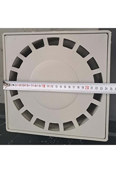 beyco ÇAMUR KOVALI YER SÜZGECİ 25 x 25 cm - Ø 100 LÜK ALTTAN ÇIKIŞ YER SİFONU