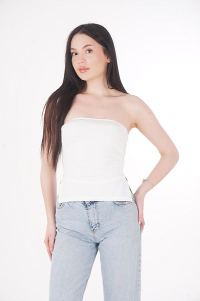 CHAURA Slit Crop Blouse