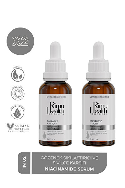 Rimu Health Products Gözenek Sıkılaştırıcı Siyah Nokta Ve Serum 2 li Fırsat P...