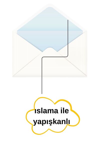 hırdawhat Kare Mektup Zarfı 11.4x16.2 Cm 70 Gram 500 Adet