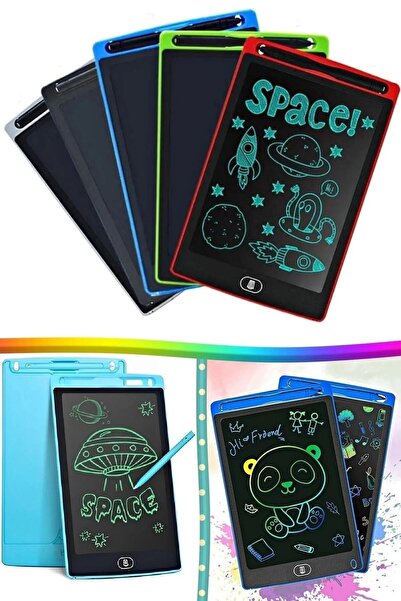 Genel Markalar Nanopro Writing Tablet Lcd 8.5 Dijital Kalemli Yazı Tahtası Grafik Not Yazma Eğitim, Okul