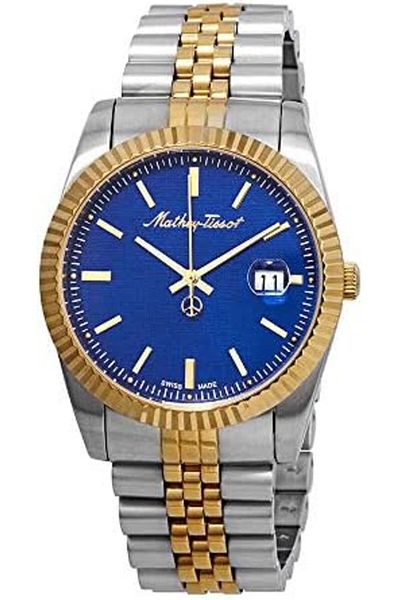 Mathey-Tissot Rolly III Blue Dial Men's Watch H810BU