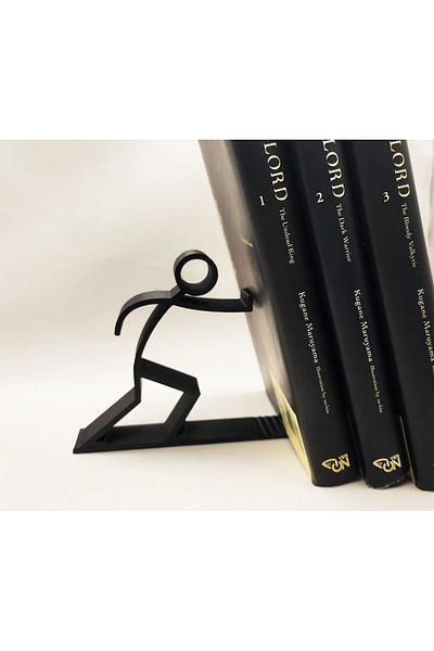 Cypnova Stickman Book Holder – Fun and Decorative Bookshelf Organizer
