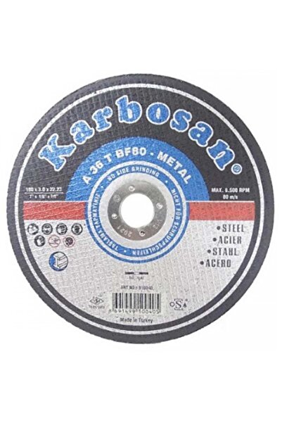 KARBOSAN 180 LİK METAL KESİCİ ( KARBOSAN ) 180 mm