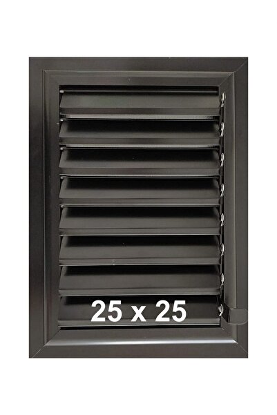 woodretro Banyo Tuvalet Menfezi Antrasit renk Yapıştırmalı