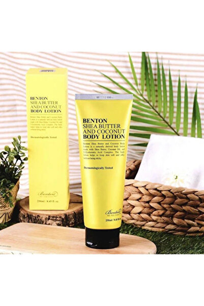 Benton Loțiune de corp, Benton, Shea Butter & Coconut Body Lotion, 250ml