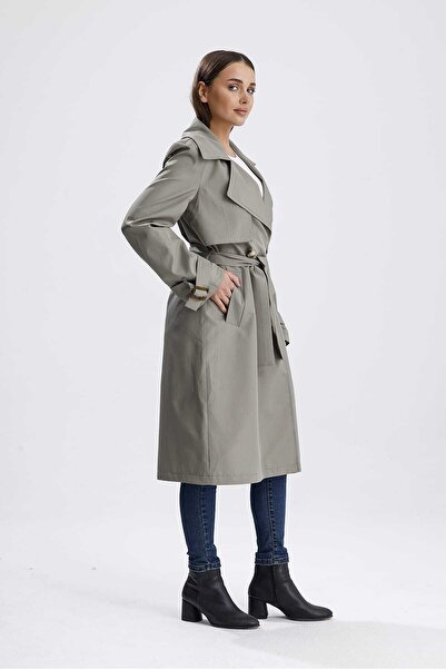 Parille Klasik Kuşaklı Trençkot