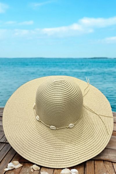 OWOW HAT Beige Straw Hat