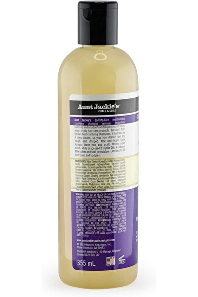 Aunt Jackie's Power Wash Intense Moisture Clarifying Shampoo 355ml