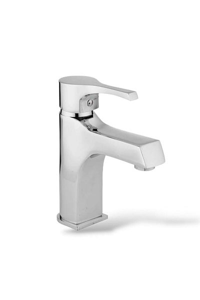 Sardıcı Chrome Lotus - Double Water Inlet Fixed Sink Faucet Open
