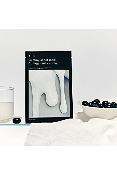 Abib Mască gumă cu lapte de colagen, 27 ml