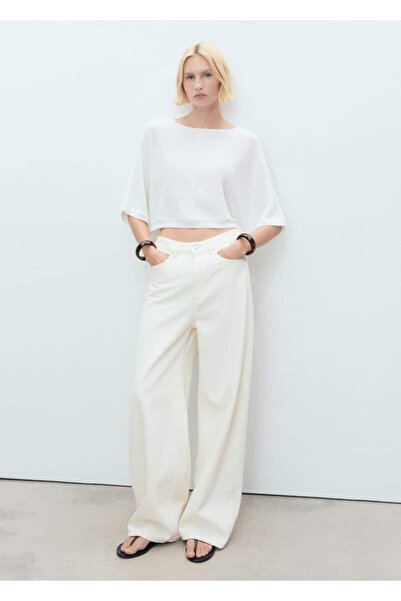 MANGO Woman Oversize ince triko kazak