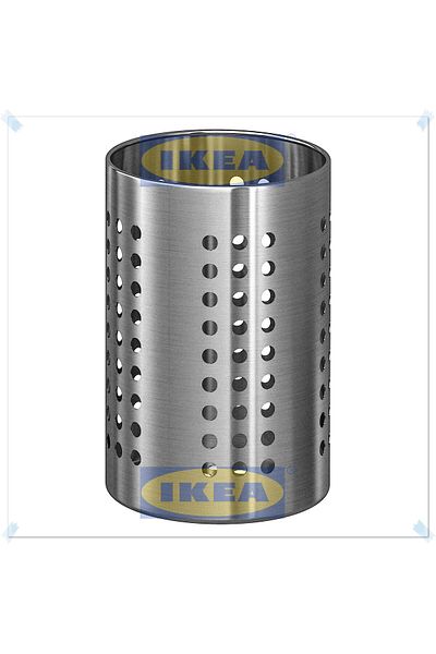 IKEA Ordning Stainless Steel Cutlery Holder, Cutlery Holder, 18 cm