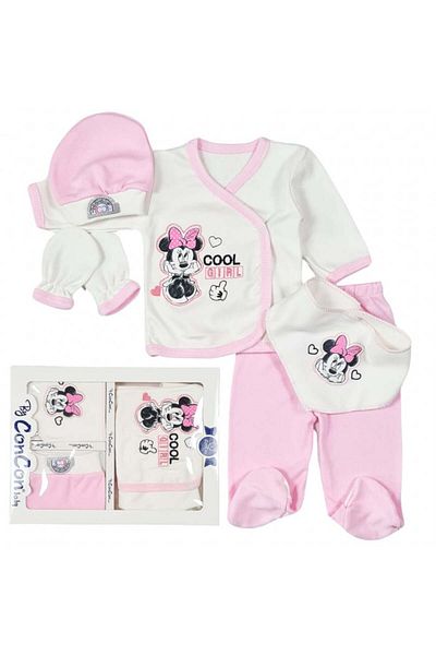 CONCON Gift Set 5 Pieces for Newborns, Cool Girl Model