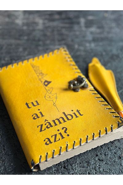 zarif atölye Did You Laugh Today? Notebook with Design Rumence