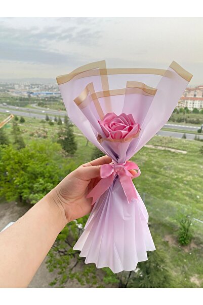 Yıldızköşesi باقة ورد غير قابلة للبهتان، باقة واحدة، باقة زهور صناعية، هدية ل...