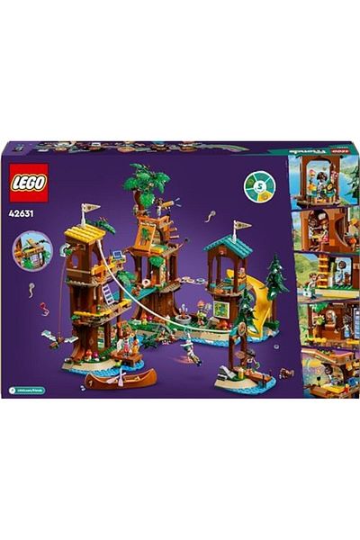 STOREMAX Jvnnastore Friends Adventure Camp Tree House Making Set 42631-8 Years Old and Above with Girls and Boys
