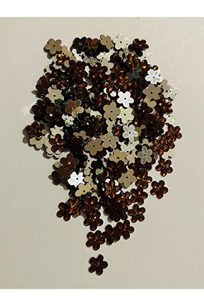 Öztürk Papatya Işleme Pul. Paket Içi Tahmini 230 Adet. Renk: Koyu Kiremit.