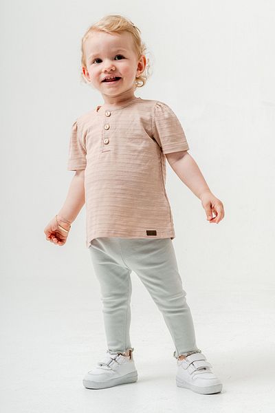 bombe Baby Kids Skin Cotton Tights 2-Piece Set Trend Fashion Bottom Top Set