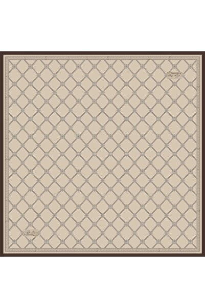 LA BOUTIQUE وشاح من السلسلة الخاصة 1854-04 90X90