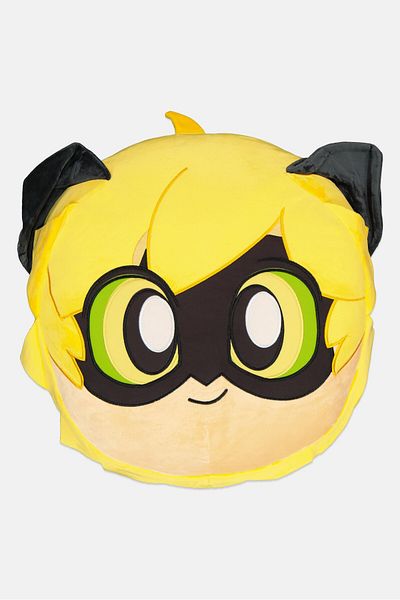 ZAG Heroez Miraculous Kwami Cat Noir Huggie Hideaway Plush Toy