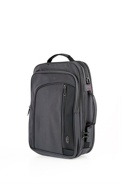 ÇÇS Backpack with USB and Headphone Input, Laptop Compartment, Lock