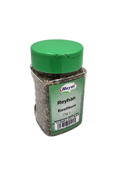 EHA Basil Spice, Authentic Turkish, Reyhan, 25 gr, Hayat