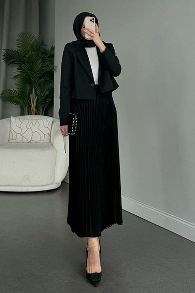 Vent Heza Suit with Jacket |   Skirt Jacket Set