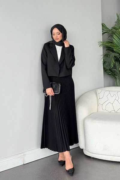 Vent Heza Suit with Jacket |   Skirt Jacket Set