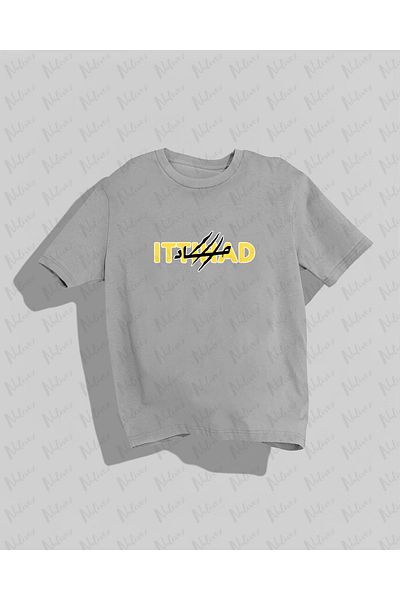 Nulivez Ittihad Design Back Printed High Quality Compact Unisex Oversize T-Shirt