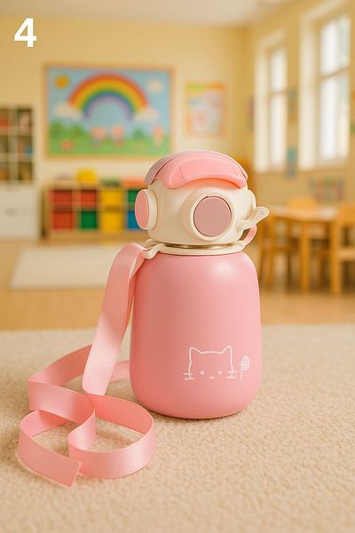 Open Home Concept Coolpet Steel Thermos with Hat 500 ml (1 Pc)