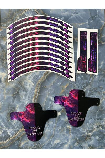 shop Space Desenli Bisiklet Aksesauar Seti