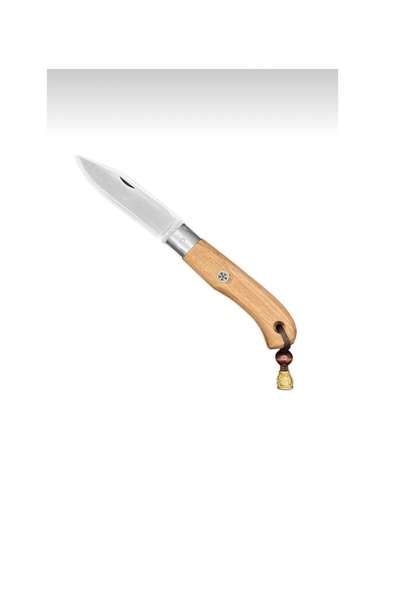 abnturk Katlanır Çakı Ahşap Cep Çakısı