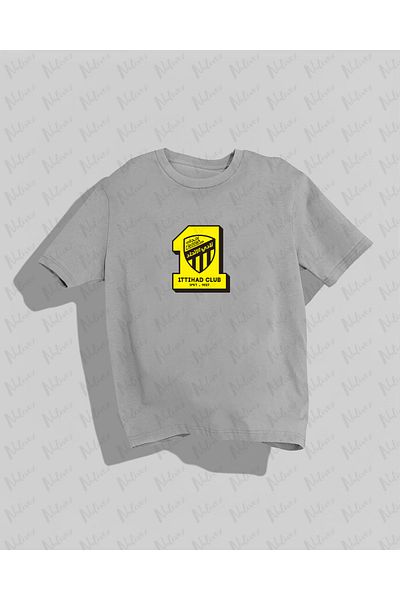 Nulivez Ittihad Design Back Printed High Quality Compact Unisex Oversize T-Shirt
