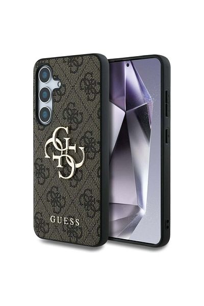 Guess Case For Samsung Galaxy S25, , Hardcase Classic, Brown