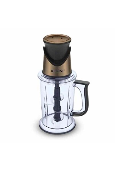 rebune Electric Food Chopper, Stainless Steel Blades, 2L, 350W