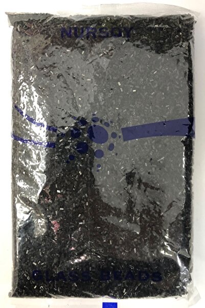 Limelia Mărgele decupate negre 500 gr