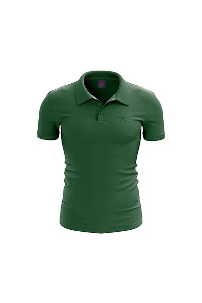 raru Μπλουζάκι Polo Pius Khaki