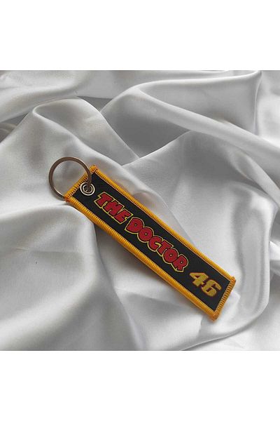 CEBECİOTO The Doctor Woven Motor-Car Keyring Double Sided Print
