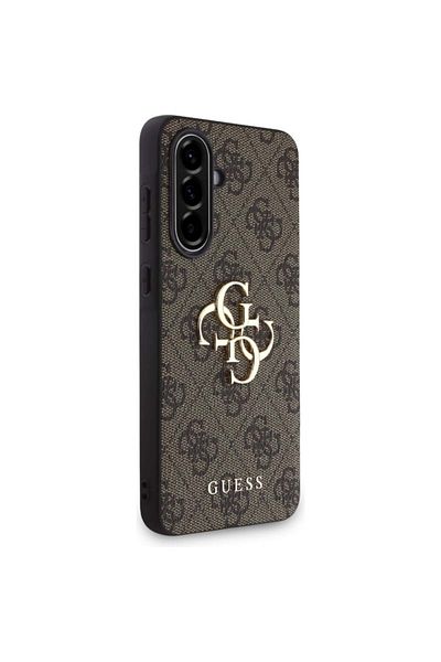 Guess Case For Samsung Galaxy A56 5g, , Hardcase Big Logo, Brown