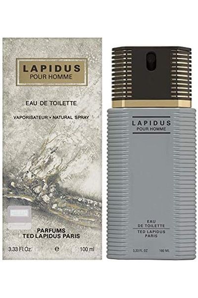 Ted Lapidus Lapidus Pour Homme for Men - Eau de Toilette, 100 ml