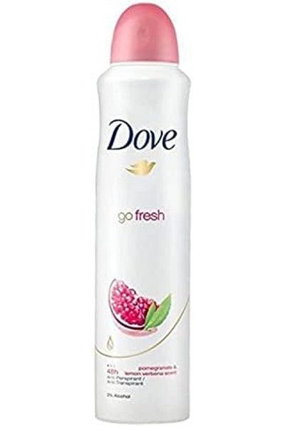 Dove مزيل عرق جو فريش، 250 مل، برائحة الرمان والليمون، عبوة من 6 قطع